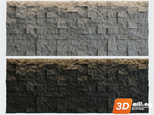Stone Wall Skp Files